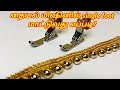 How To Fix Single Foot In Normal Sewing Machine How To Set Single Foot In Tailoring Machine In Tamil