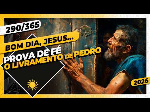 PROVA DE FÉ: O LIVRAMENTO DE PEDRO – Bom dia, Jesus! 290/365 (2026)