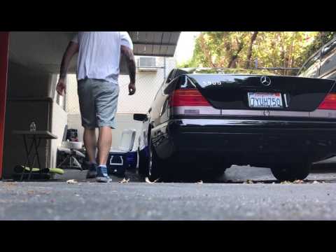 Thumbnail for 1996 Mercedes Benz W140 Cold Start straight pipe