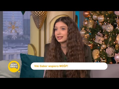 Viki Gabor postanowiła wesprzeć Fundację Wielkiej Orkiestry Świątecznej Pomocy! [Dzień dobry TVN]