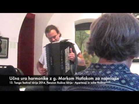 Učna ura harmonike za mlade, Marko Hatlak