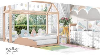 Quarto de Bebê Montessoriano Nuvem de Algodão | Grão de Gente