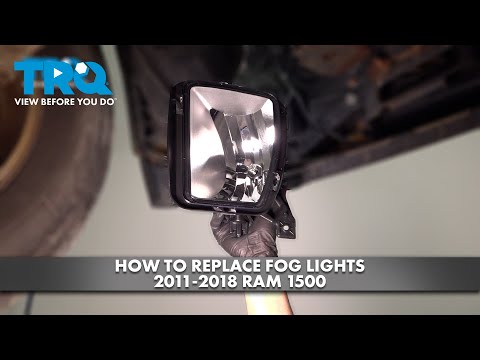 How to Replace Fog Lights 2011-2018 Ram 1500