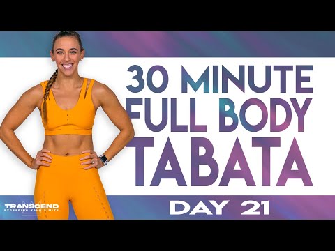30 Minute Full Body Tabata Workout | TRANSCEND - Day 21