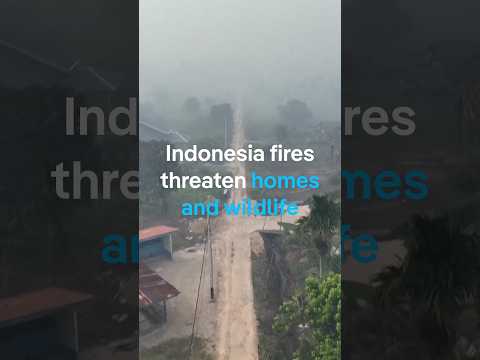 Indonesia fires threaten homes and wildlife | DW News