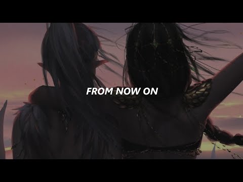 The Features - From Now On (Lyrics)