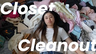 trying on all my clothes
