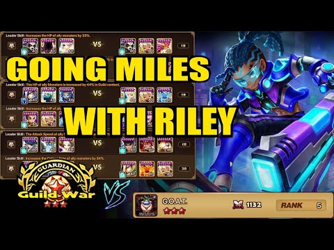 Beating RILEY META Defenses in Top Tier G3 Guild War x RTA! - Summoners War