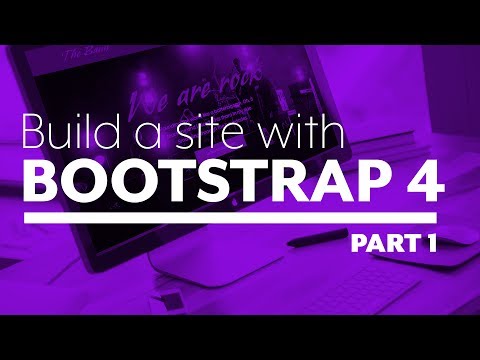 Build a website with Bootstrap 4 - Part 1: The setup