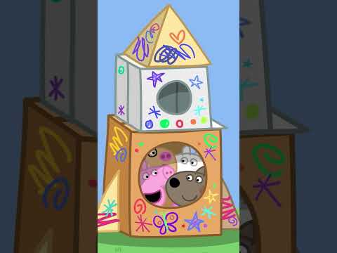 Peppa Travels to Space! #PeppaPig #Shorts