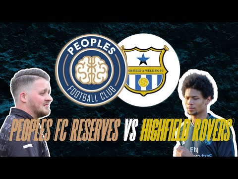INTRODUCING THE PEOPLES FC *RESERVES* VS HIGHFIELD ROVERS FIRST - LEG BREAKING TACKLE