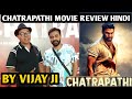 Chatrapathi Movie Review Hindi | By Vijay Ji | Sreenivas Bellamkonda | Nushrrat Bharuccha | Sharad K
