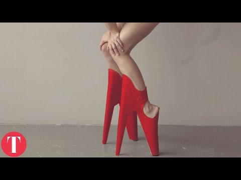 10 Most Interesting Women's Shoes Ever Video