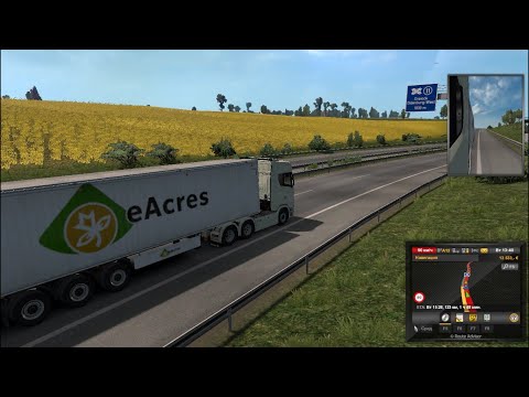 I play Euro Truck Simulator 2 translate potatoes