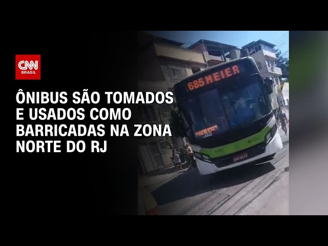 RJ: Ônibus são tomados e usados como barricadas | CNN PRIME TIME