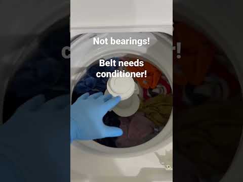 Washer metal grinding screech noise FIX!