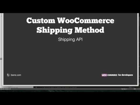 WooCommerce Shipping Attributes & Methods