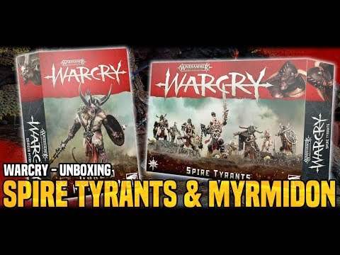 BoLS Unboxing | Warcry Spire Tyrants & Ogroid Myrmidons | Warhammer Age of Sigmar