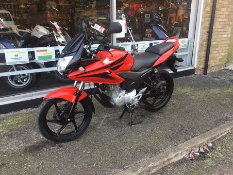 Thumbnail for Honda CBF 125 2012 Red & Black Start up & Walk round by video, vide