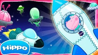 Hippo 🌼 Children&#39;s spaceport 🚀 Space adventure 🚀 Promo video