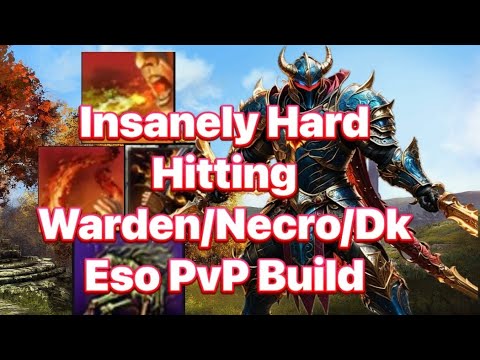 ESO PVP- This Warden Necro DK Subclassing Build Is Crazy Strong!