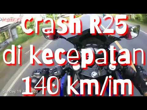 Crash Yamaha R25