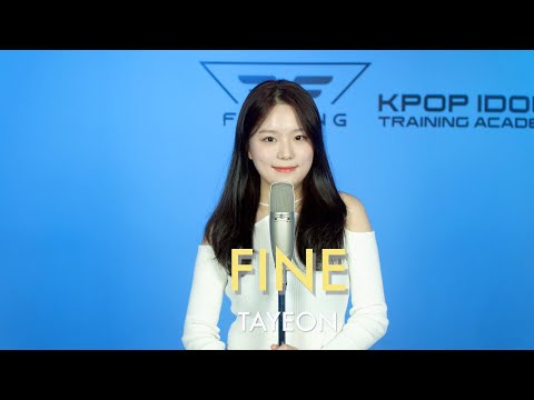 플로잉아카데미| 태연 TAYEON - FINE COVER |아이돌지망생|