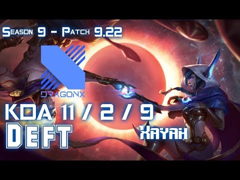 DRX Deft XAYAH vs KAI'SA ADC - Patch 9.22 KR Ranked