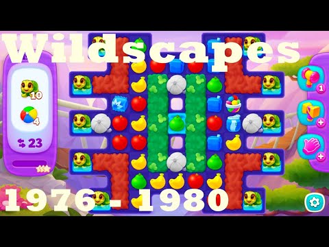 Wildscapes Level 1976 - 1980 HD Walkthrough | 3 - match game | gameplay | android | ios | pc | app