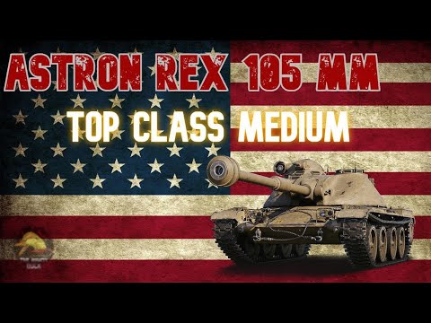 Astron Rex 105 MM: Top Class Medium II Wot Console - World of Tanks Console Modern Armour