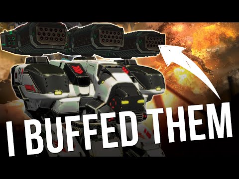 War Robots - MK2 Fury Thunder With Sharp Shooter Pilot Skill Is INSANE | Fury Thunder Gameplay