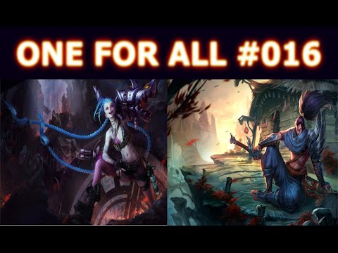 Einer Für Alle / One For All #016 Jinx vs Yasuo [Full gameplay] Let's Play League of Legends by DPoR