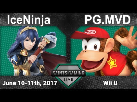 PG.MVD (Diddy) vs Iceninja (Lucina, Palutena) - Top 32 - SGL