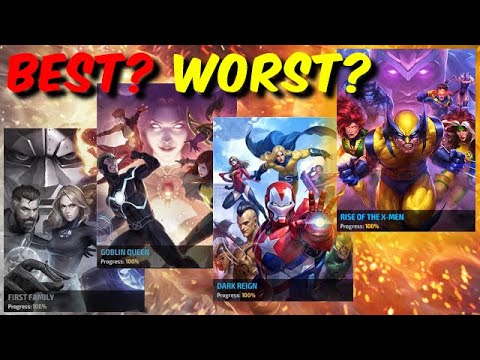BEST Epic Quest to WORST (All 8 Ranked, 2024) - Marvel Future Fight