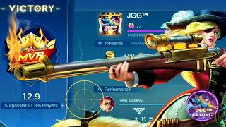 LESLEY Best Build 2023🔥MVP🔥 #jgg