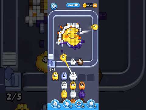 Pixel Flow Level 2575 Walkthrough