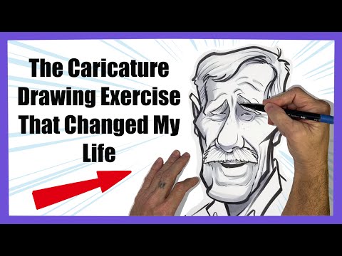 The Caricature Drawing Exercise That Changed My Life: Six Steps to Awesomeness