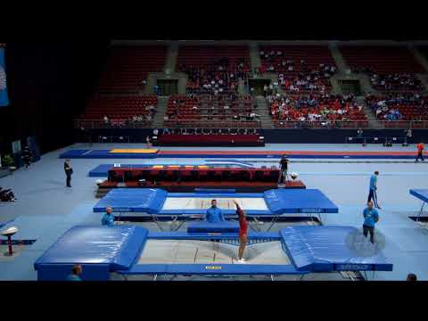 IDRISS Zahra (EGY) - 2017 Trampoline Worlds, Sofia (BUL) - Qualification Trampoline Routine 1