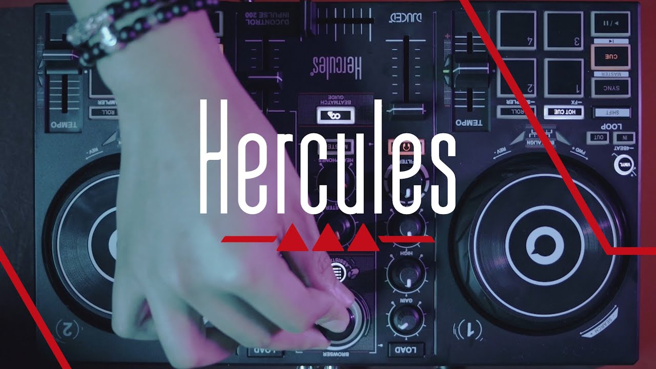 Hercules DJ-Controller Set DJLearning