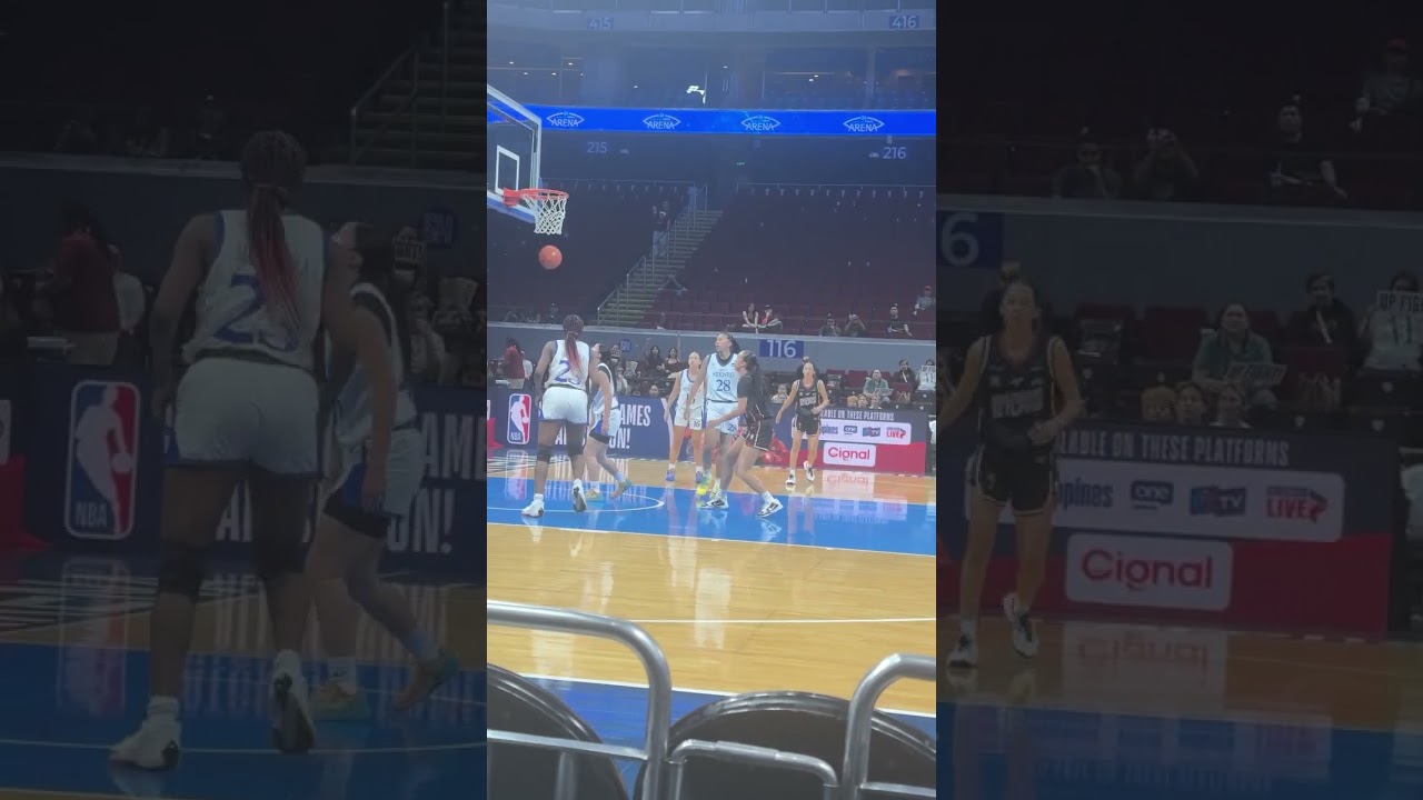Highlights: Louna Ozar of UP with the turnaround shot inside the shaded area