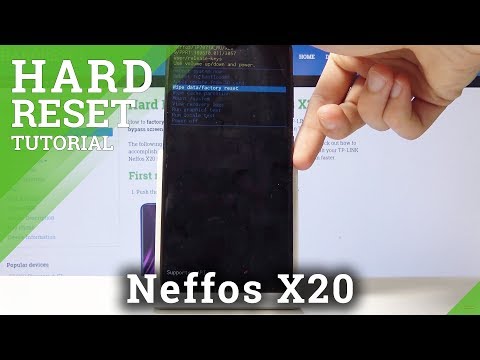 HARD RESET TP-LINK Neffos X20 - Bypass Screen Lock / Wipe Data