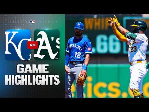 애슬레틱스 VS 캔자스시티 6:3 MLB 스포츠하이라이트