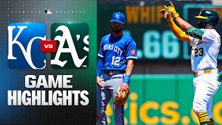Royals vs. A's Game Highlights (4/30/26) | MLB Highlights