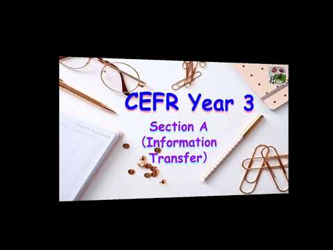 Cefr Year 3 Revision Information Transfer