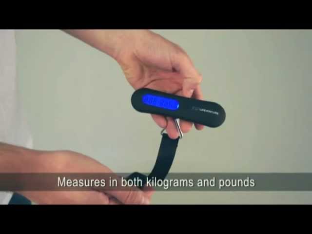 Video Teaser für Lifeventure Travel Luggage Scales