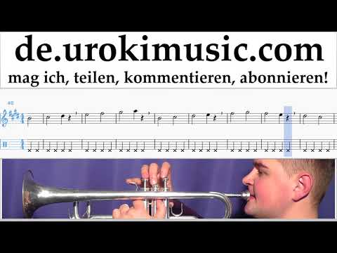 Trompetenunterricht Jonas Blue - Mama Noten Lernen Teil#1 um-i995