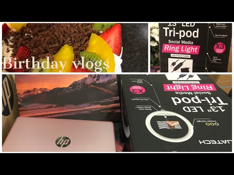 Hp computer unboxing and my birthday vlogs 3 January 2022