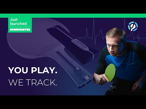🏓🧠📲  smart racket – NOW on Kickstarter