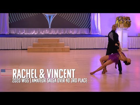 Rachel & Vincent | WSS 2020 Amateur Salsa Over 40 3rd Place