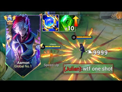 GLOBAL AAMON BEST BUILD TO DOMINATE IN SOLO RANK! (must watch!)
